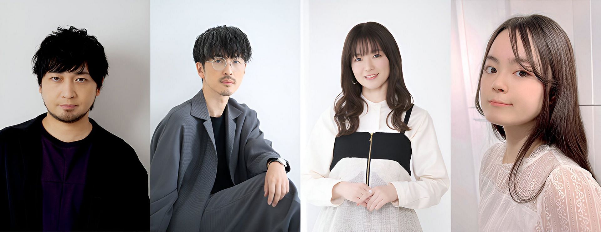 Yuuichi Nakamura, Takahiro Sakurai, Aya Endou, and Anna Nagase (Image via MAPPA)